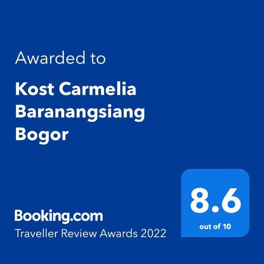 Kost Carmelia Syariah Baranangsiang Bogor Hotell Eksteriør bilde
